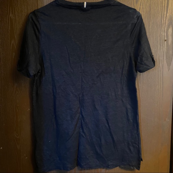 Ted Baker Navy Blue Tee - Picture 4 of 4